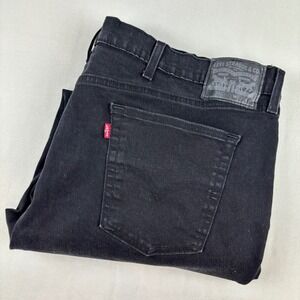 Levis 541 Athletic Taper Mens Black Denim Jeans W44 L32 A74509-00036703